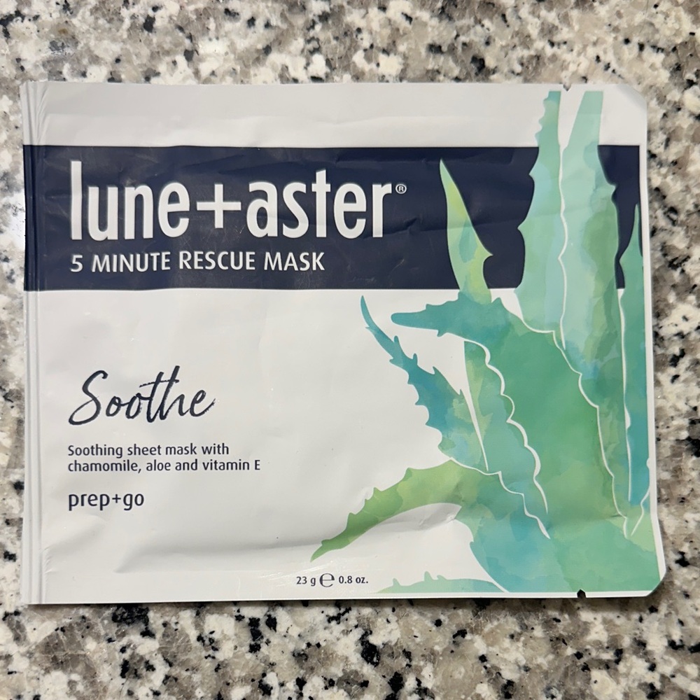 Soothe 5 Minute Rescue Mask - White and Green